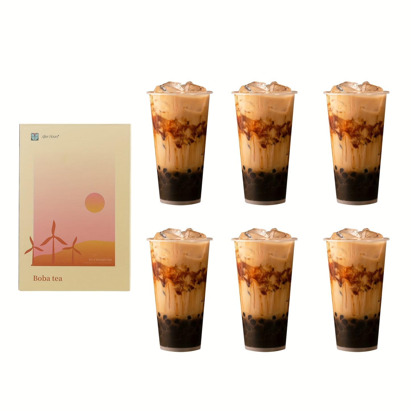 Bubble Tea Delight Kit π΅β¨ - 6 Pcs of Joy with Popping Bubbles, Nata De Coco & Crystal Jelly! ππ₯€ - Pixie Quill