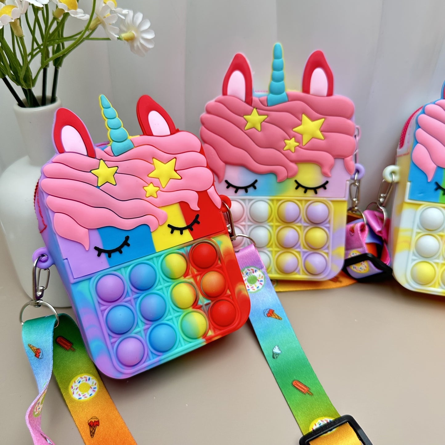 π Magical Unicorn Satchel π¦π - Adorable Coin Purse for Little Dreamers! π Ideal Gift for Ages 3-6! - Pixie Quill