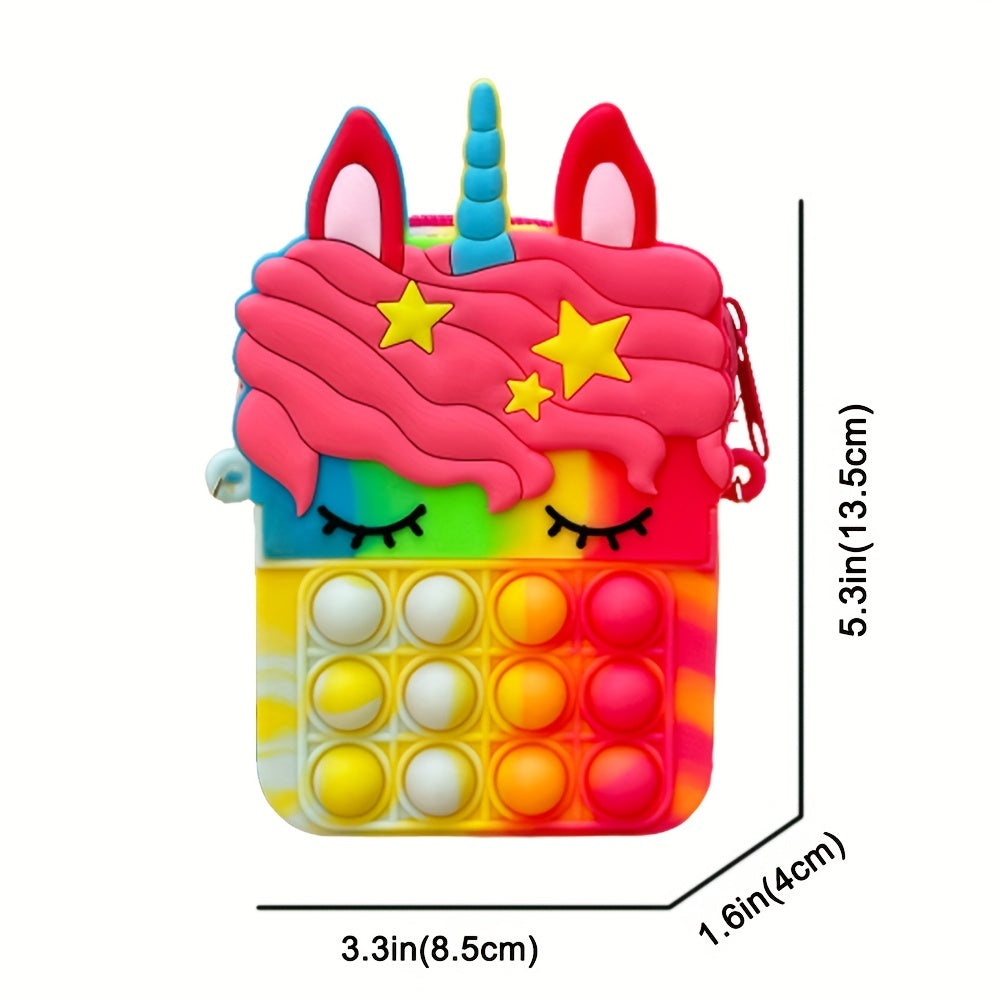 π Magical Unicorn Satchel π¦π - Adorable Coin Purse for Little Dreamers! π Ideal Gift for Ages 3-6! - Pixie Quill
