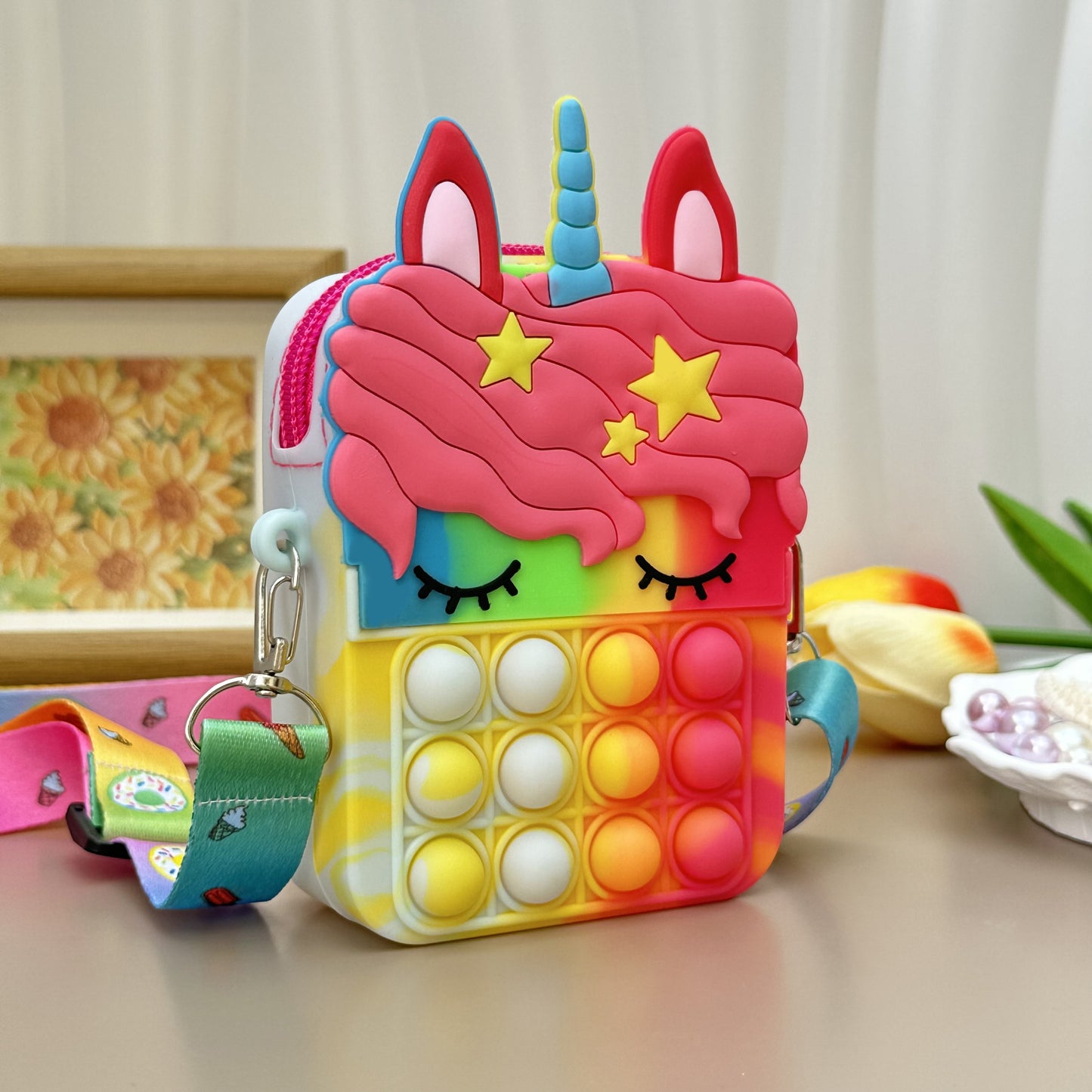 π Magical Unicorn Satchel π¦π - Adorable Coin Purse for Little Dreamers! π Ideal Gift for Ages 3-6! - Pixie Quill