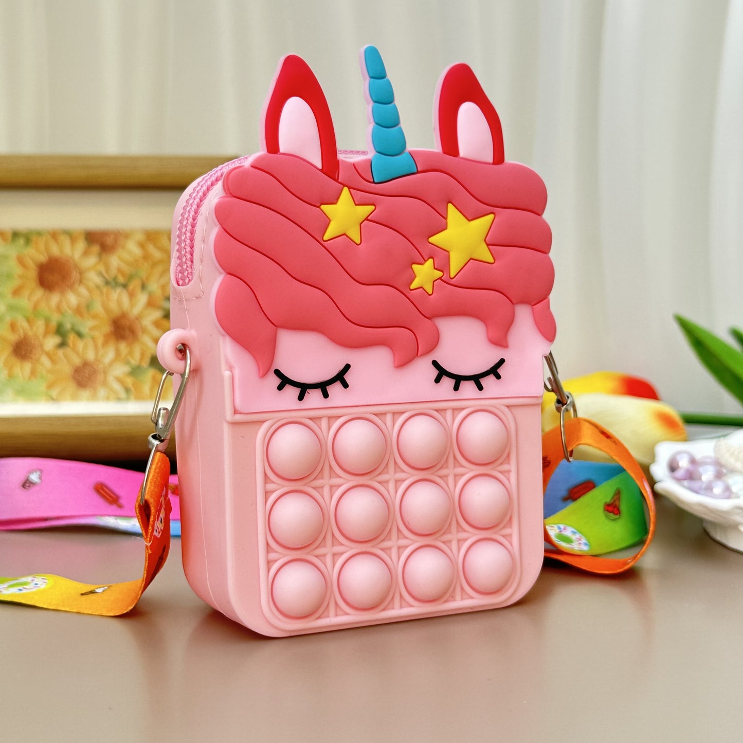π Magical Unicorn Satchel π¦π - Adorable Coin Purse for Little Dreamers! π Ideal Gift for Ages 3-6! - Pixie Quill
