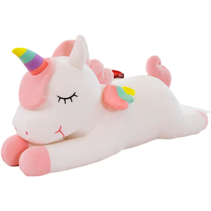Kawaii Unicorn Plush Pillow π¦β¨ - Adorable Stuffed Doll for Kids' Birthdays & Christmas Gifts! ππ