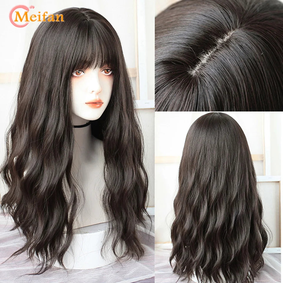 Kawaii Ombre Pink & Blonde Long Straight Wig πβ¨ - Cute Lolita Cosplay Hair for Parties & Halloween! πΈπ€