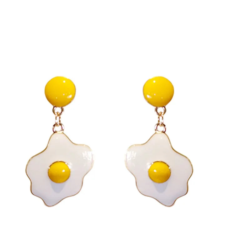 π₯β¨ Adorable Egg-cellent Charm Earrings for Fun-Loving Girls! ππ₯