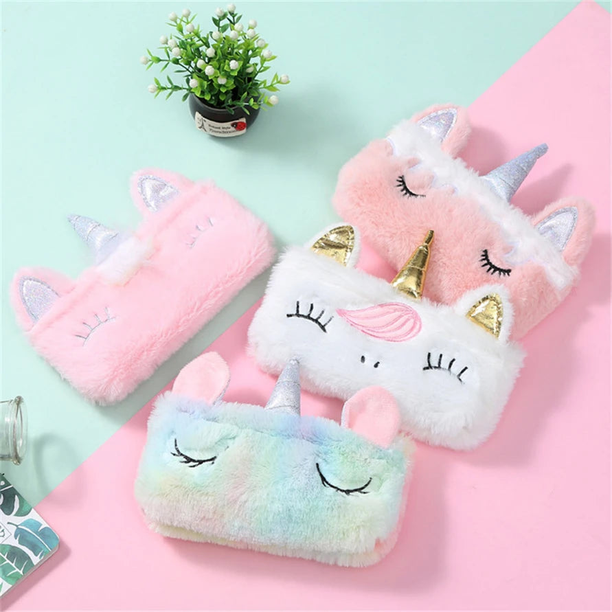 Kawaii Plush Unicorn Pencil Case π¦β¨ | Cute School Supplies & Stationery Storage Bag πβοΈ