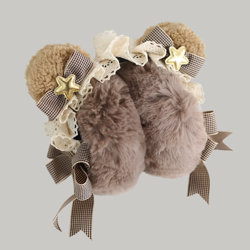Adorable Plush Bear & Cat Ear Earmuffs for Winter Warmth π»βοΈβ¨