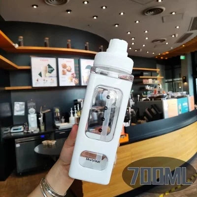 π Kawaii Square Straw Bottle π₯€β¨ Cute & Colorful Water Container for Adventures! ποΈπ