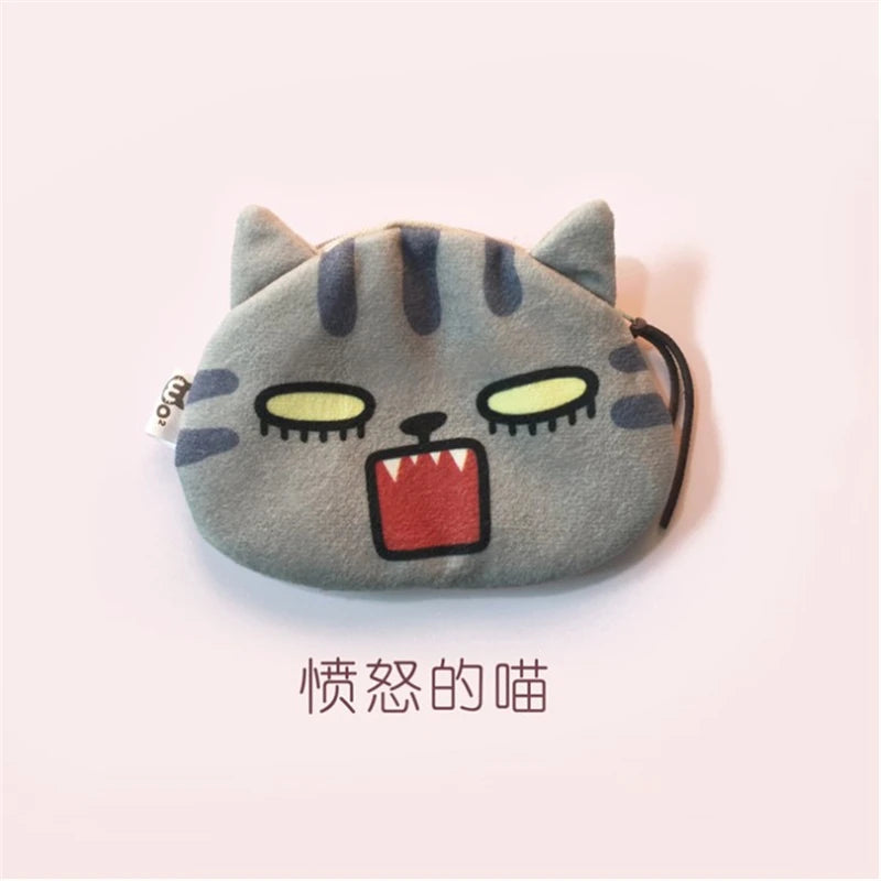 Adorable Cartoon Cat Wallet π±β¨ - Cute Mini Purse for Girls & Kids! ππ