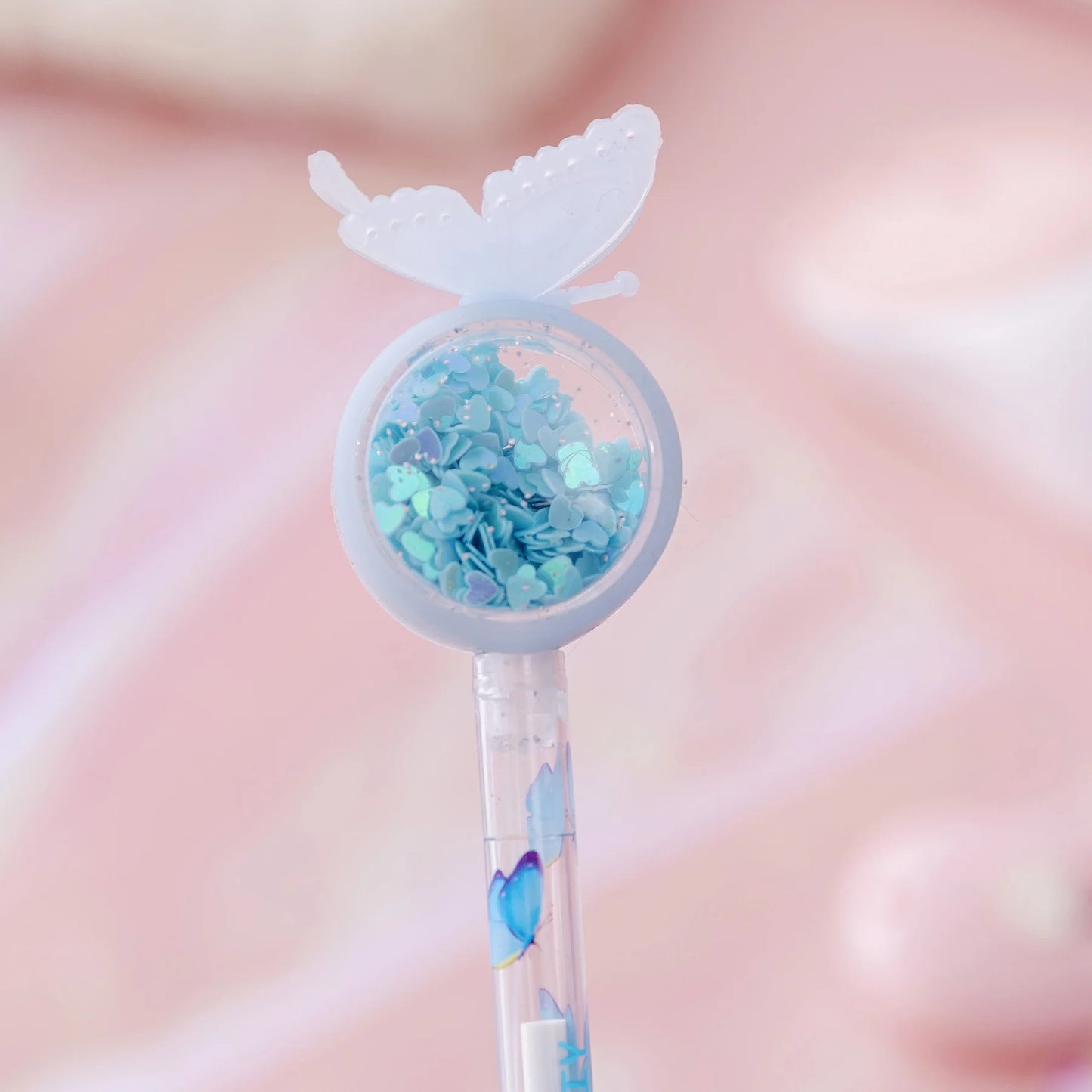 Kawaii Gel Pen 🐰✨ | Cute Rabbit & Butterfly Design | Sweet 0.5mm Ink for School & Office Supplies 🖊️🌼