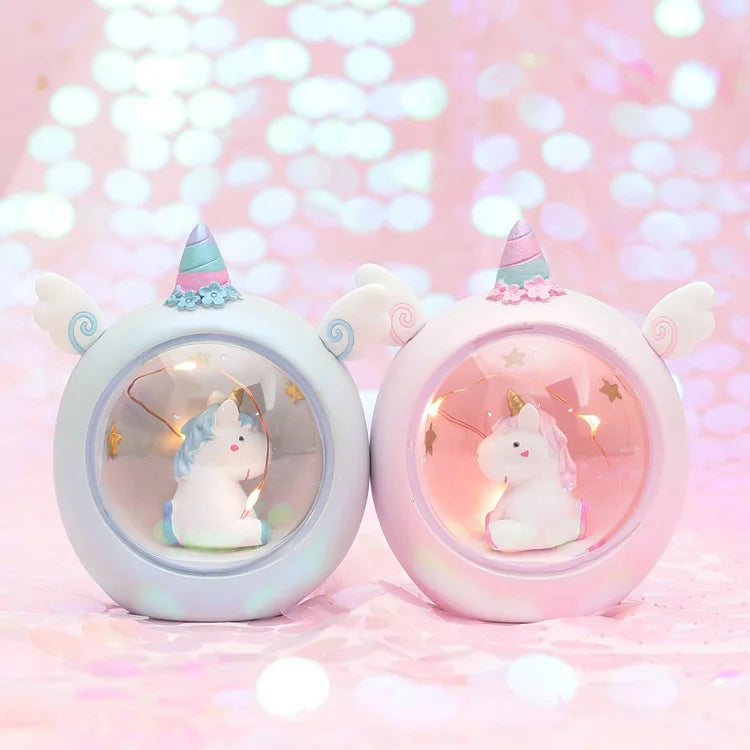 Kawaii Unicorn Star Night Lamp πβ¨ | Adorable Table Decor for Girls' Rooms π | Touch-Activated LED Magic! π¦