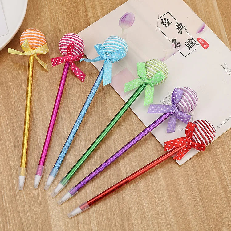 Kawaii Candy Lollipop Ballpoint Pen π | Cute Office & School Stationery Gift π | Fun & Whimsical Ellen Brook Design βοΈ