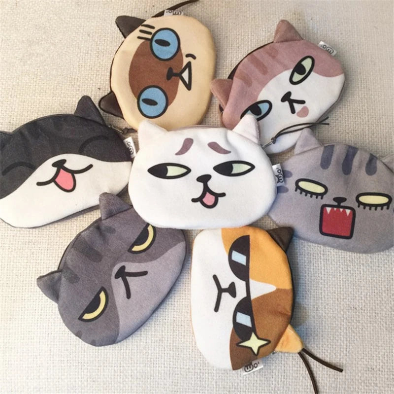 Adorable Cartoon Cat Wallet π±β¨ - Cute Mini Purse for Girls & Kids! ππ