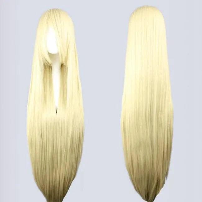 Kawaii Lilac Long Wig πΈβ¨ - 40" Straight Synthetic Hair for Cosplay & Parties! π