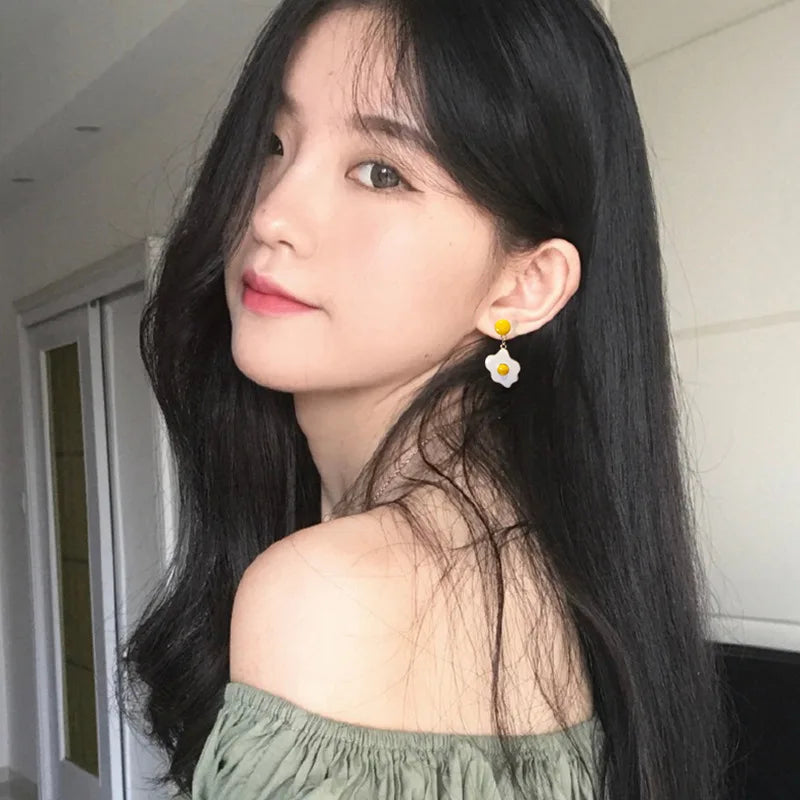 π₯β¨ Adorable Egg-cellent Charm Earrings for Fun-Loving Girls! ππ₯