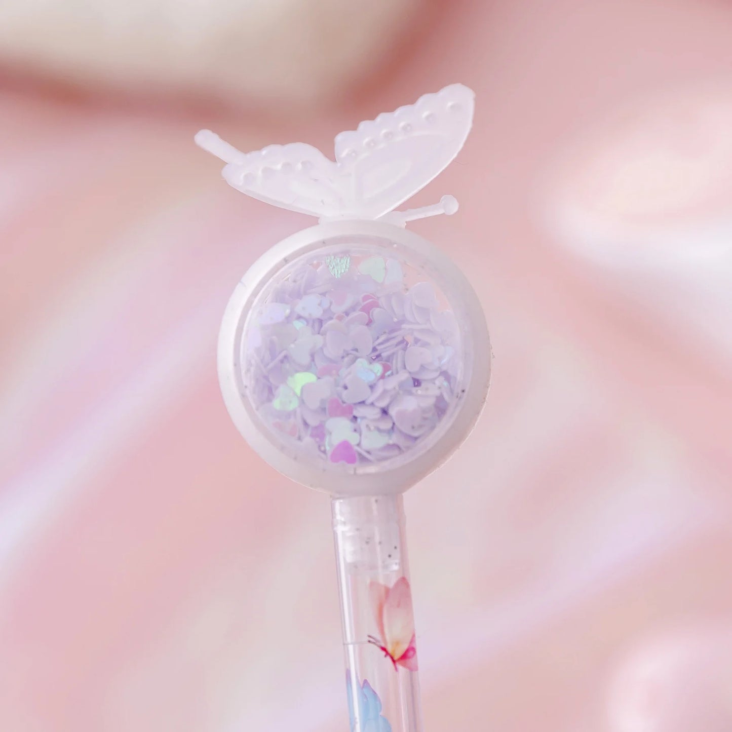 Kawaii Gel Pen 🐰✨ | Cute Rabbit & Butterfly Design | Sweet 0.5mm Ink for School & Office Supplies 🖊️🌼