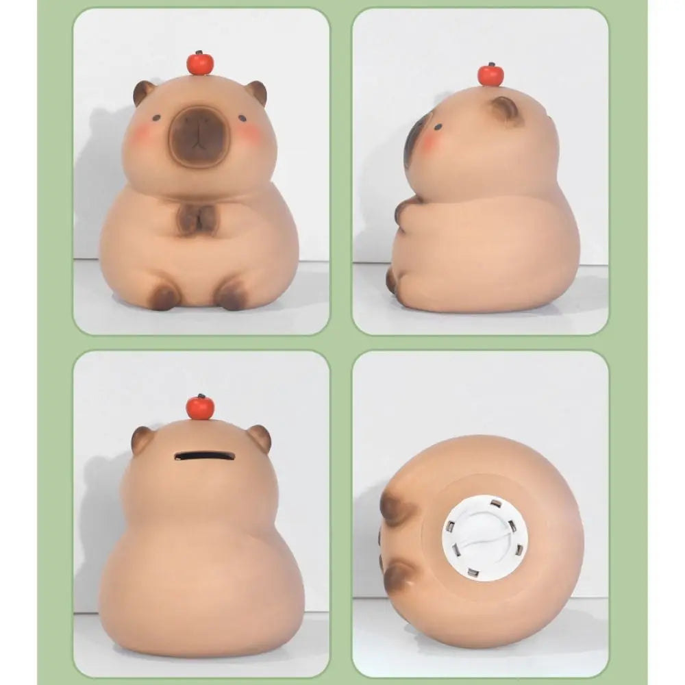 Adorable Kawaii Capybara Piggy Bank πΉπ° - Large Capacity for Cash Savings & Home Decor! Perfect Gift for Kids!