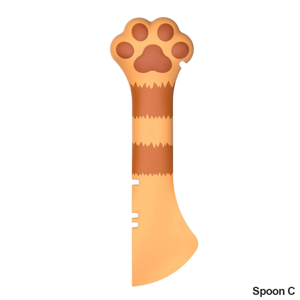 Adorable Pet Paw Spoon & Can Opener πΎπ₯« - Fun Feeding Accessory for Cats & Dogs!