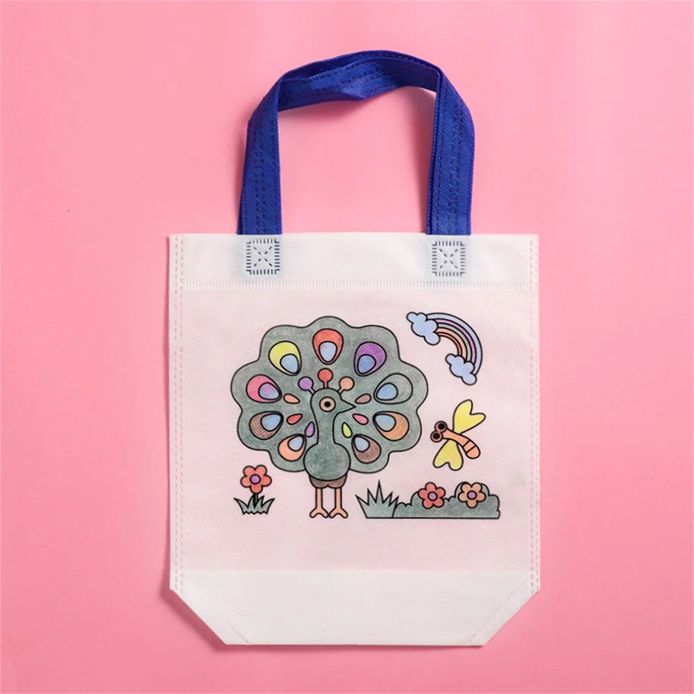 π Adorable Bear Mini Tote Bag π»β¨ - Perfect Lunch Companion for Stylish Students & Trendsetters! π±π - Pixie Quill