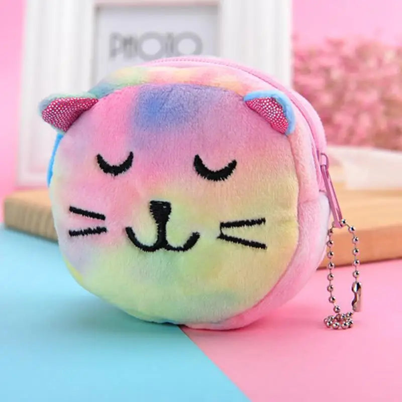 ๐๐Adorable Fruit Plush Coin Pouch - Mini Wallet for Sweeties! ๐โจ