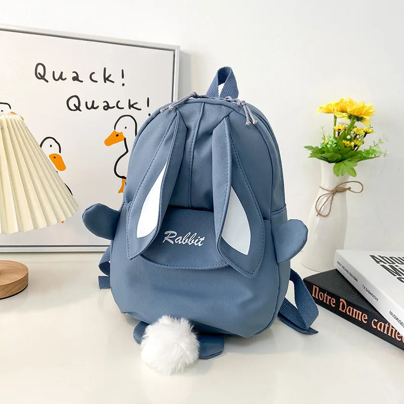 Kawaii Bunny Backpack πβ¨ - Adorable Lightweight School Bag for Kids π°π - Perfect for Kindergarten!