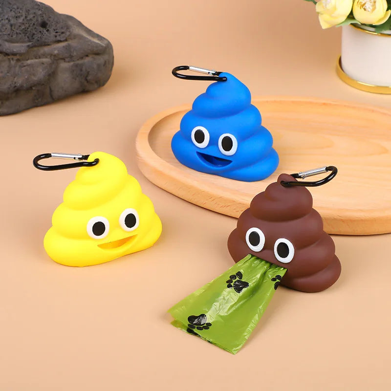 Kawaii Outdoor Pet Poop Bag Dispenser πΎβ¨ - Cute & Handy Waste Loader for Pups! πΆπ