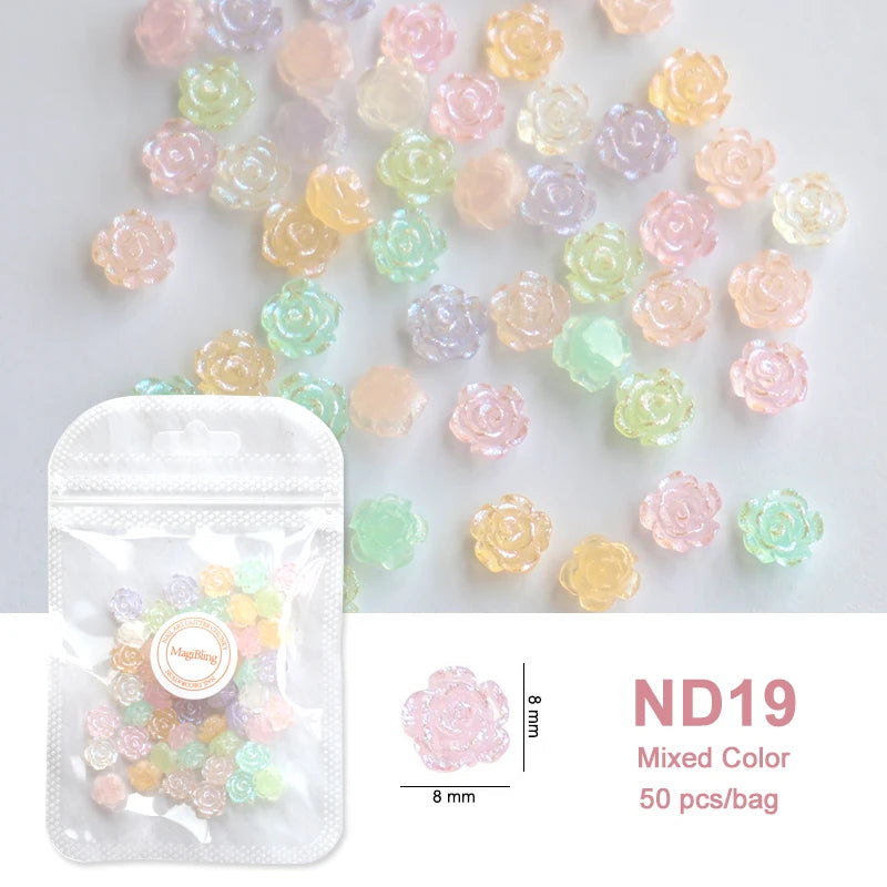 Cute Kawaii 3D Bear Bow Nail Art Charms β¨π - 30pcs Macaron Matte Resin Decorations for DIY Nail Designs! π
π»