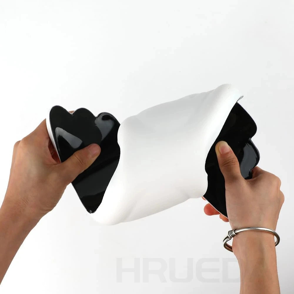 Kawaii Angel Wing Memory Foam Wrist Rest & Mouse Pad Set πΈβ¨ Ergonomic & Non-Slip for Happy Typing! ππ±οΈ