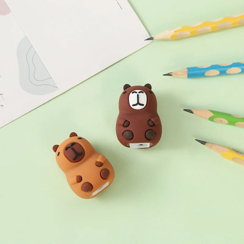Adorable Capybara Pencil Sharpener - Whimsical School Supplies for Every Creative Mind! โ๏ธ๐พ