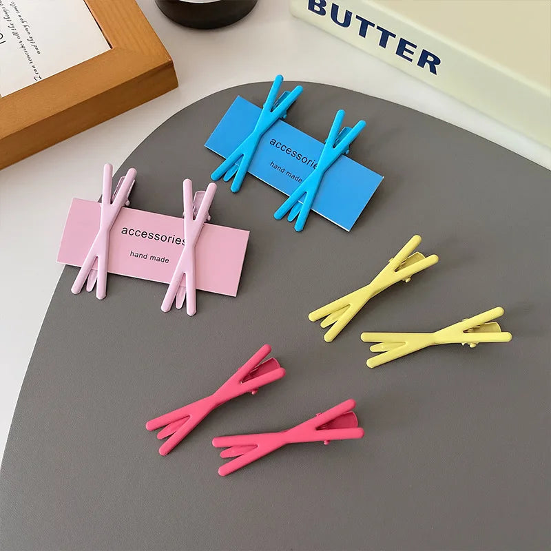 β¨ Adorable Gradient Hairpin Clips π¬ for Sweet Bangs & Playful Styles! π