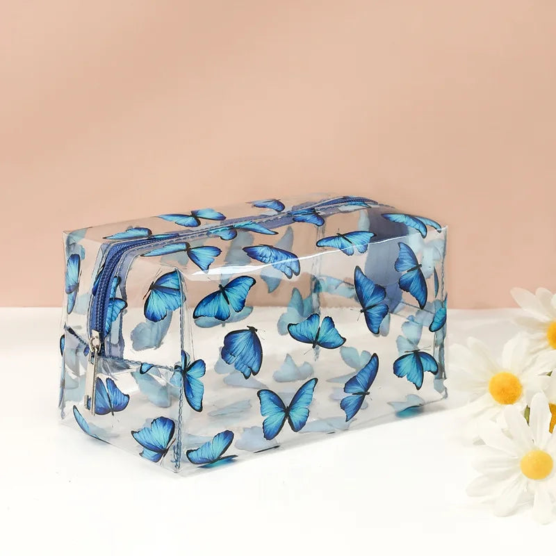 ✨Cute & Clear Pencil Paradise: Waterproof PVC Bag for School & Travel! ✨✏️💖 - Pixie Quill