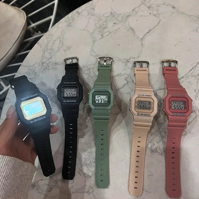 β¨ Kawaii LED Rainbow Wristwatch π | Cute & Colorful Sports Watch for Girls π | Waterproof Digital Timepiece π