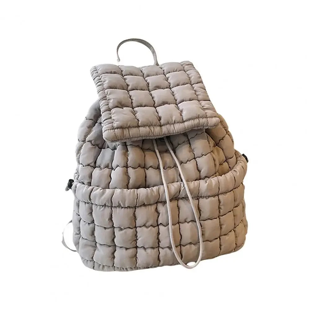 Kawaii Bubble Check 18L Backpack πβ¨ - Stylish Flap Top & Drawstring Closure for School & Travel! ππ
