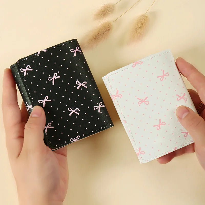 Adorable Bow & Floral Wallet πΈπ - Sweet Pink Purse for Girls, Perfect for Travel & Everyday Use! πΌβ¨