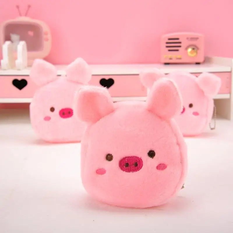 ๐๐Adorable Fruit Plush Coin Pouch - Mini Wallet for Sweeties! ๐โจ