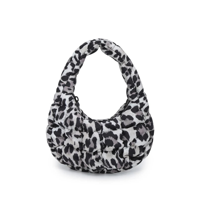 Kawaii Pleated Cloud Mini Handbag πβ¨ | Adorable Soft Nylon Tote Bag for Trendy Women ππ