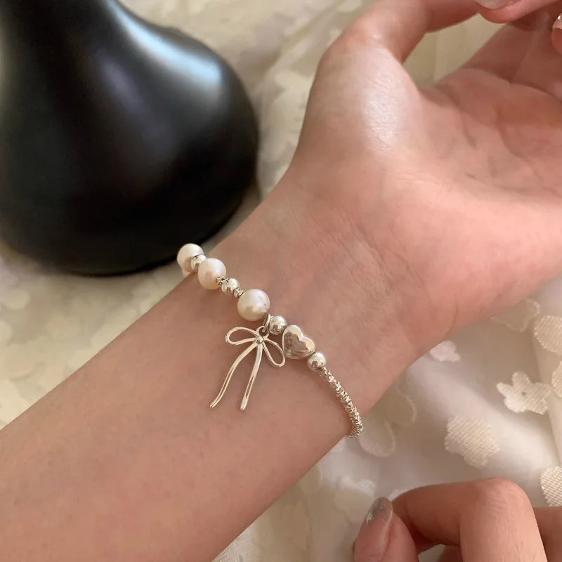 β¨ Kawaii Butterfly Charm Bracelet πΈ - 925 Silver Bead Design for Girls π | Perfect Gift & Dropshipping!