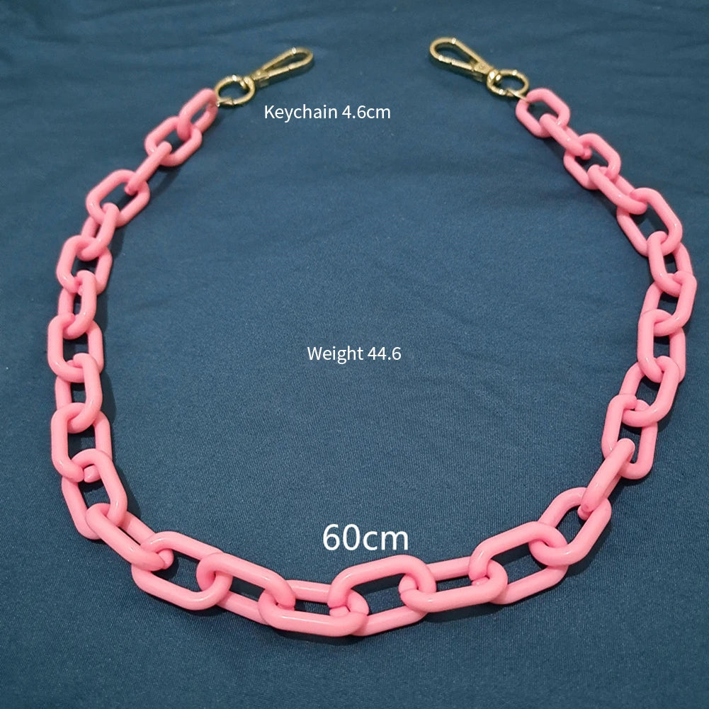 Kawaii Double Layered Candy Pants Chain π¬β¨ - Vibrant Punk Waist Accessory for Parties! ππ