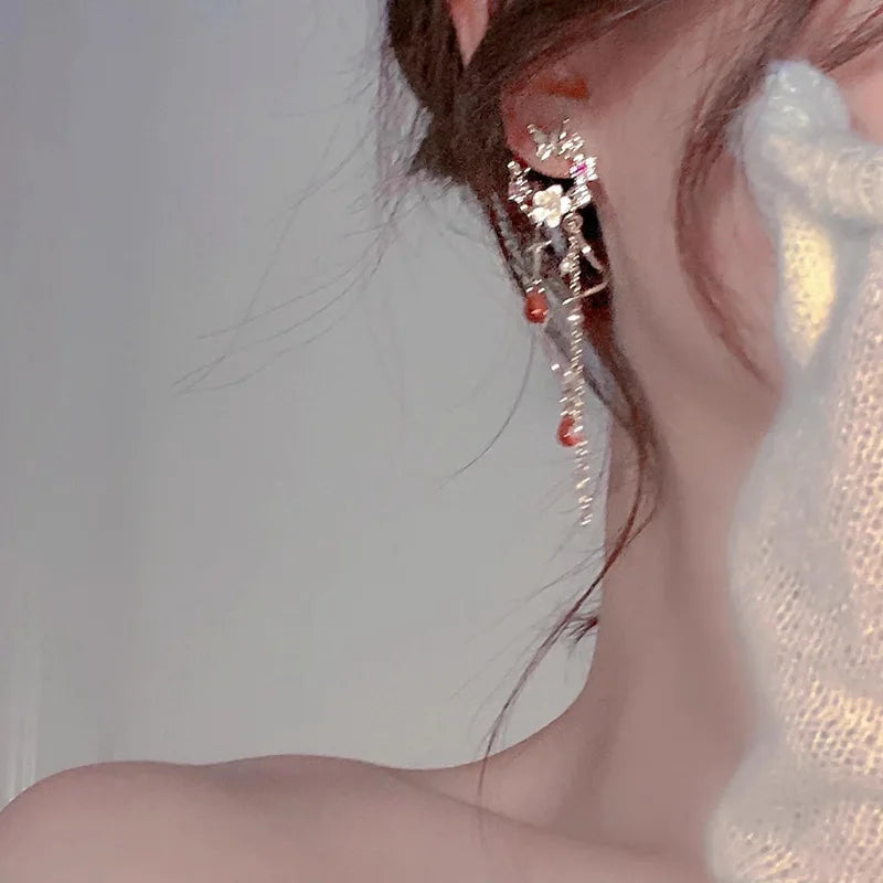 πΈπ¦ Whimsical Flower & Butterfly Tassel Earrings πΏβ¨ Adorable Summer Jewelry for Parties & Gifts!