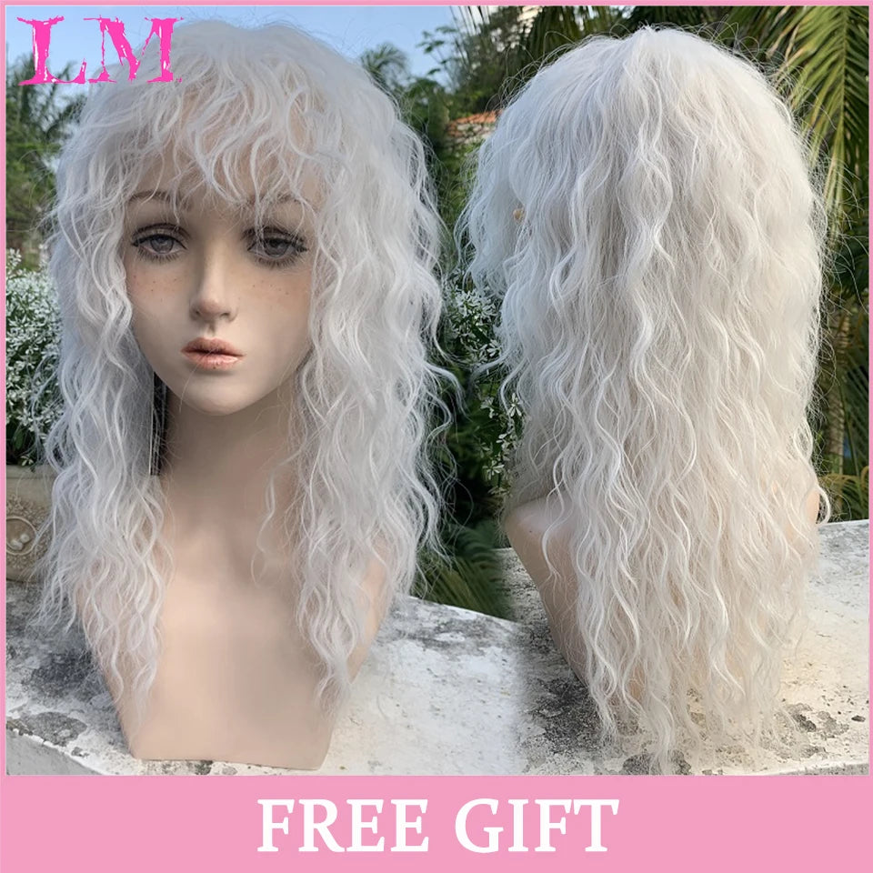 Kawaii Ombre Pink Wavy Wig πβ¨ | Heat Resistant Hair for Cosplay & Daily Fun! ππΈ