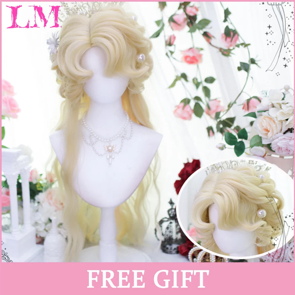 Kawaii Ombre Pink Wavy Wig πβ¨ | Heat Resistant Hair for Cosplay & Daily Fun! ππΈ