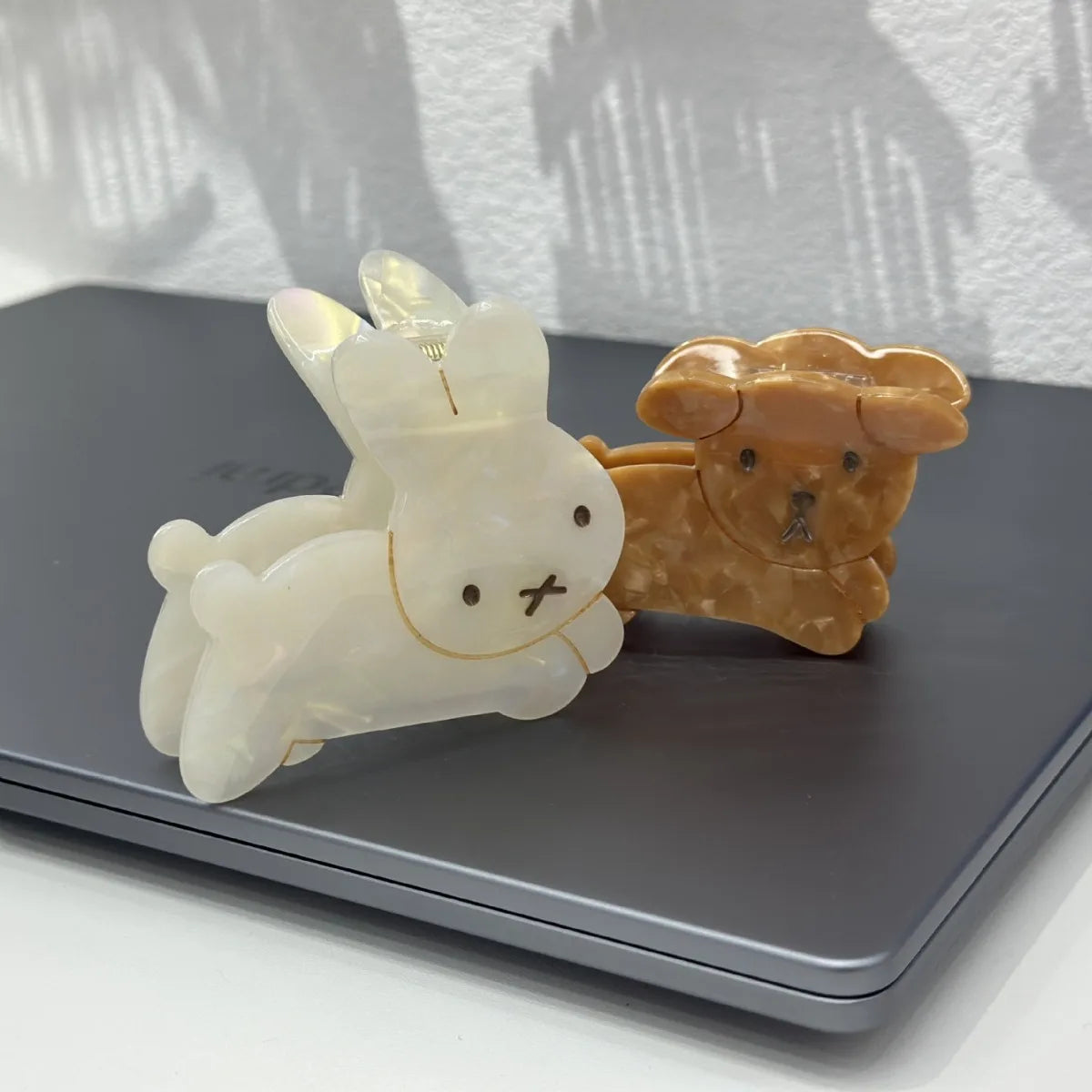 Kawaii Bunny Hair Claw Clip π°β¨ - Adorable Acetate Accessory for Stylish Women & Girls!