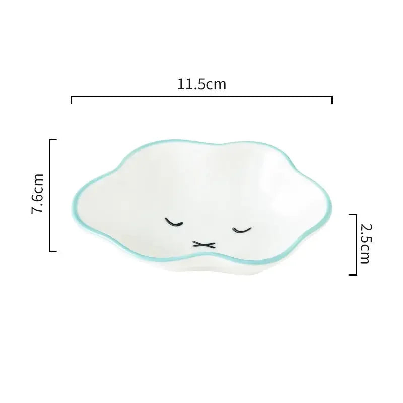 π Adorable Cloudy Dipping Delight π - Whimsical Ceramic Sauce Dish for Saucy Snacking! π - Pixie Quill
