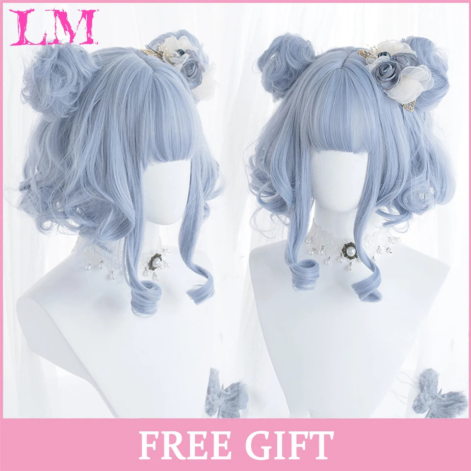 Kawaii Ombre Pink Wavy Wig πβ¨ | Heat Resistant Hair for Cosplay & Daily Fun! ππΈ