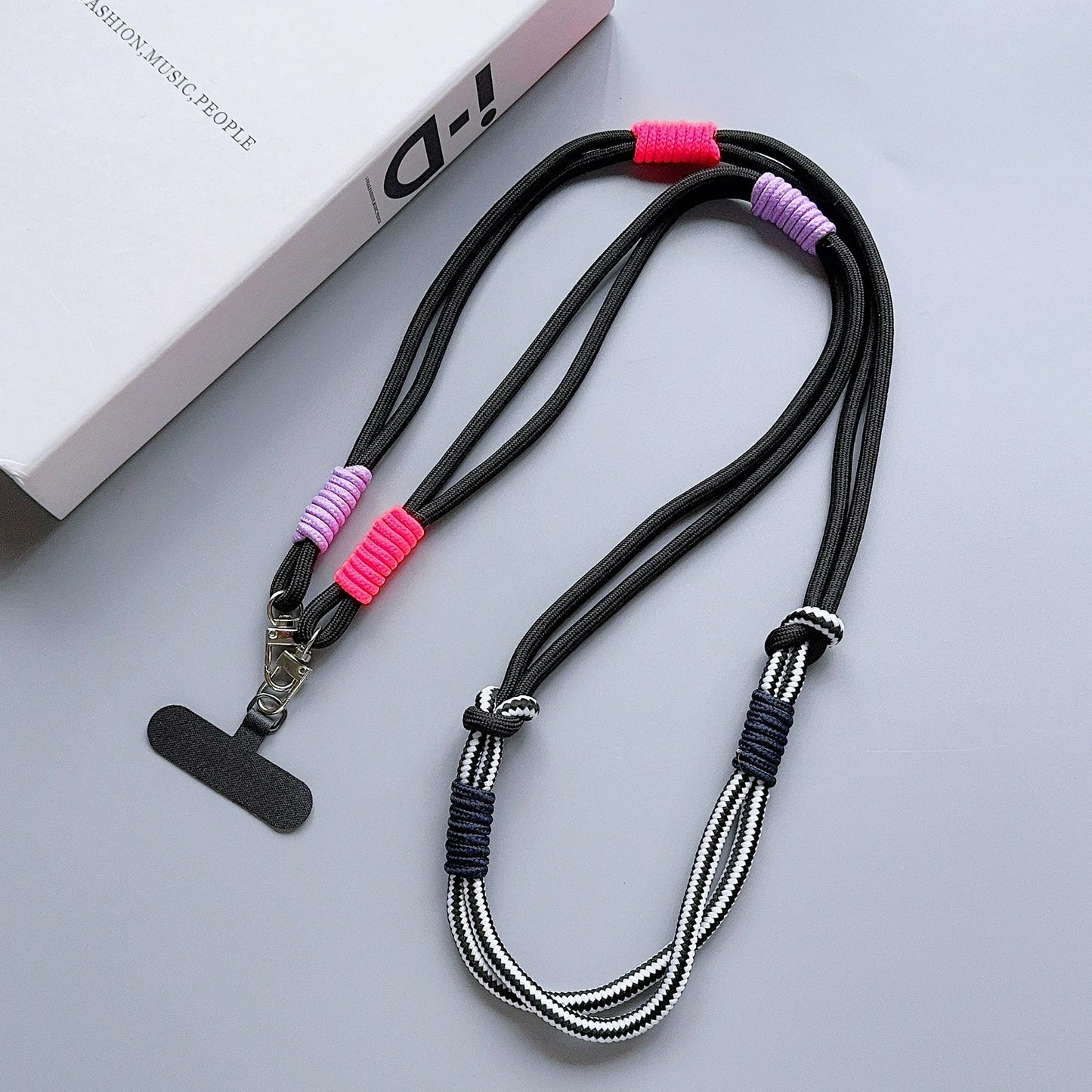 Kawaii Colorful Double-Sided Mobile Phone Lanyard πβ¨ - Trendy & Safe Shoulder Strap for Everyday Adventures! ππ±