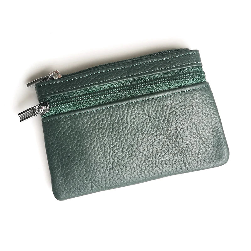Kawaii Custom Leather Coin Purse πβ¨ | Adorable Personalized Key Ring Wallet π | Mini Cowhide Card Holder for Cute Gifting π