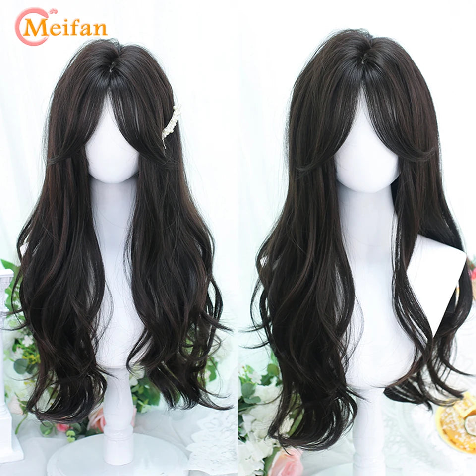 Kawaii Ombre Pink & Blonde Long Straight Wig πβ¨ - Cute Lolita Cosplay Hair for Parties & Halloween! πΈπ€