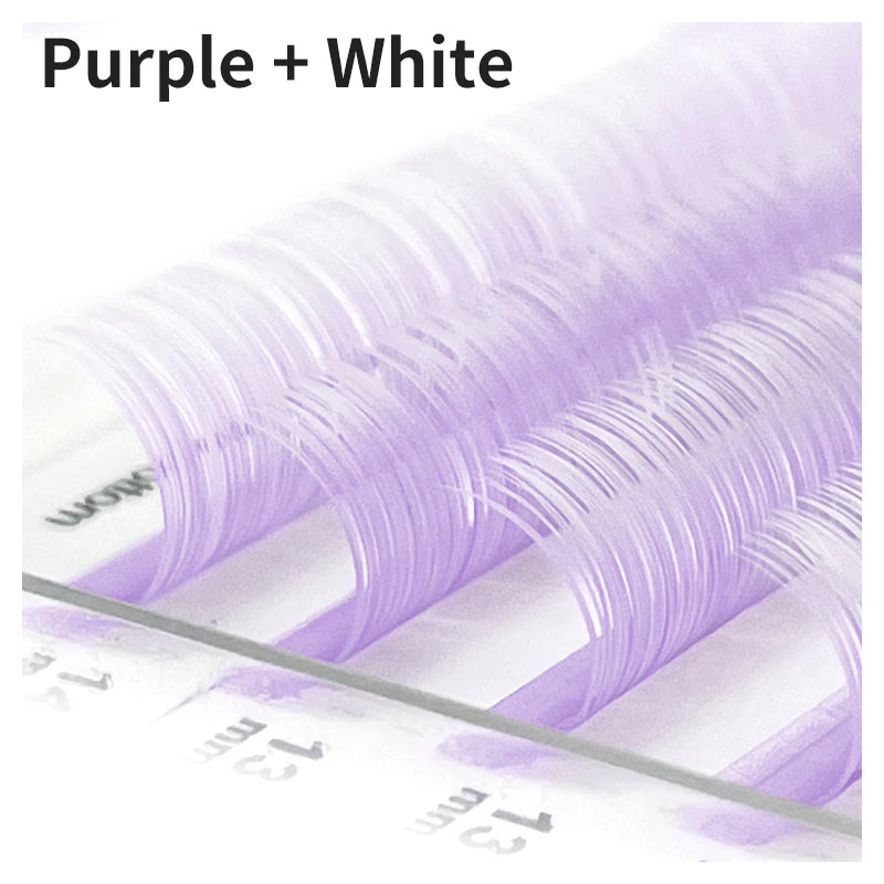 π Kawaii Ombre Rainbow Faux Mink Eyelashes - Colorful Gradient Extensions! π¦β¨