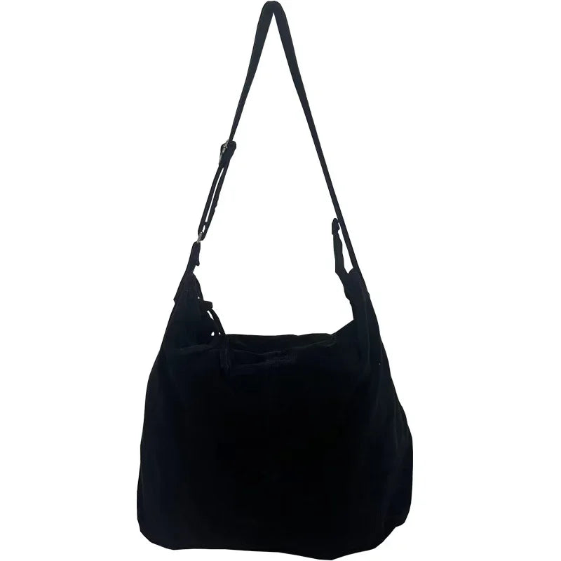 π²β¨ Whimsical Forest Vibes: Charming Corduroy Tote & Crossbody Delight! π¨π - Pixie Quill