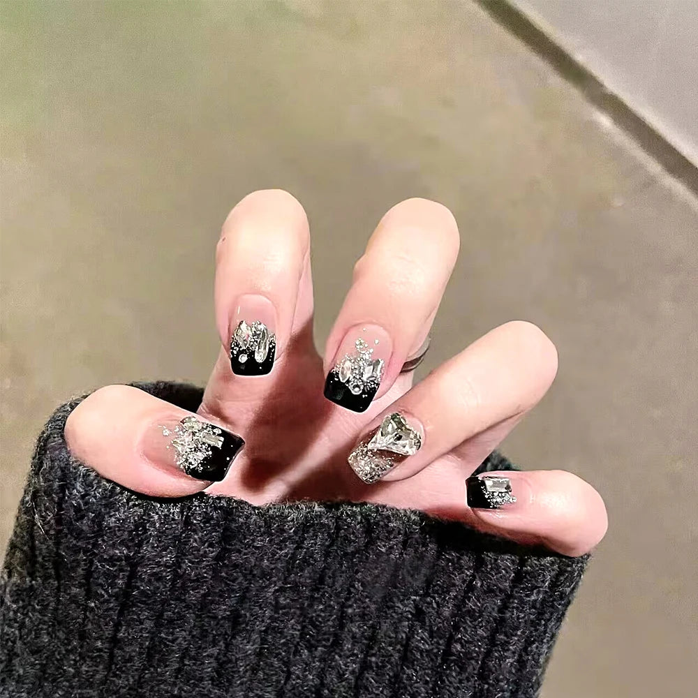 Kawaii Blush Pink 3D Bowknot & Pearl Press-On Nails πβ¨ | 24pcs Adorable Fake Nail Tips for Cute DIY Manicures!
