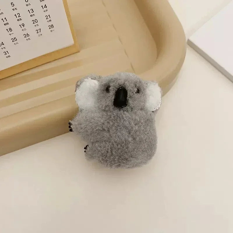 Kawaii Koala Bear Plush Hair Clips for Adorable Hairstyles π¨β¨ Cute Animal Hairpins for Women & Girls - Perfect for Daily Wear! π